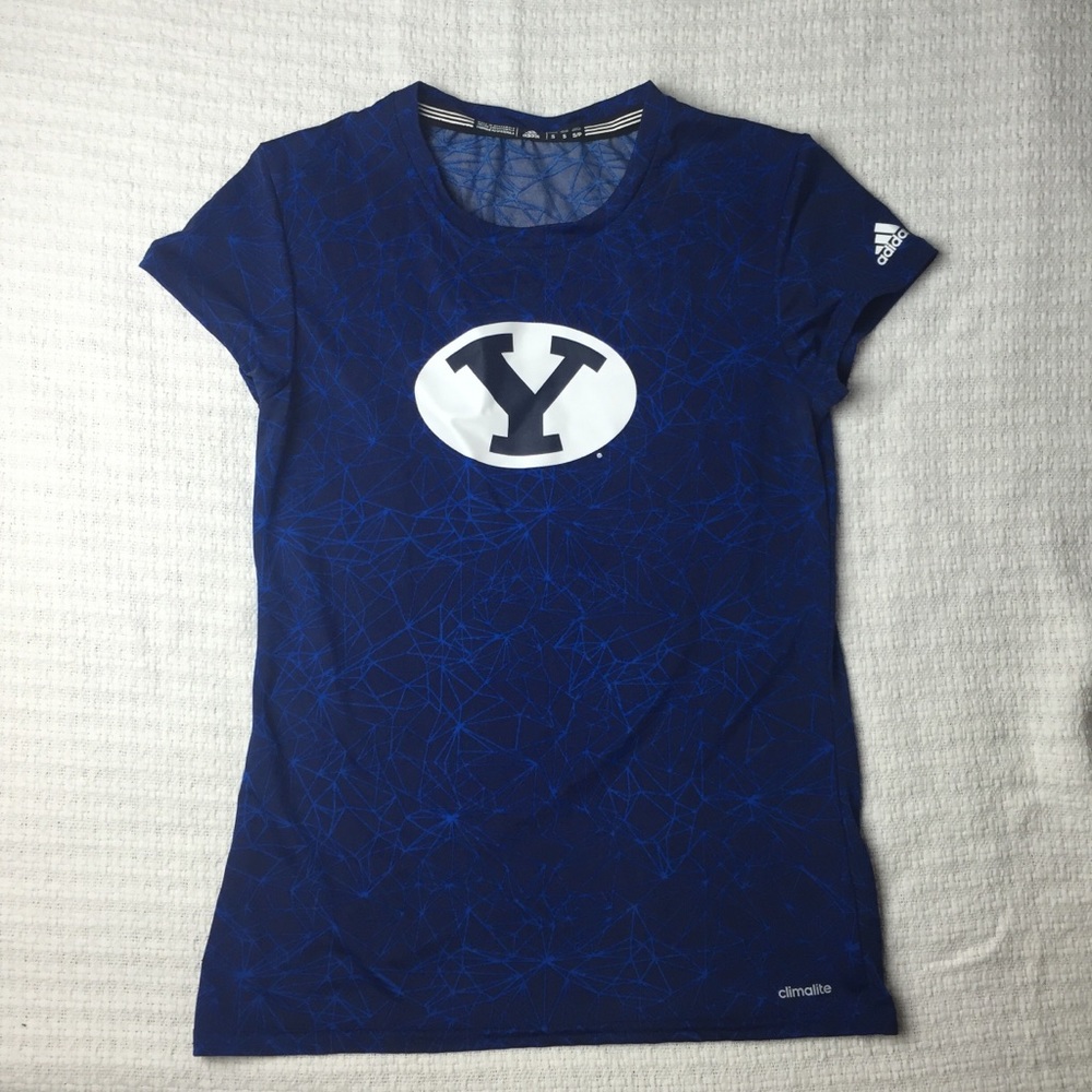 Adidas BYU climalite shirt